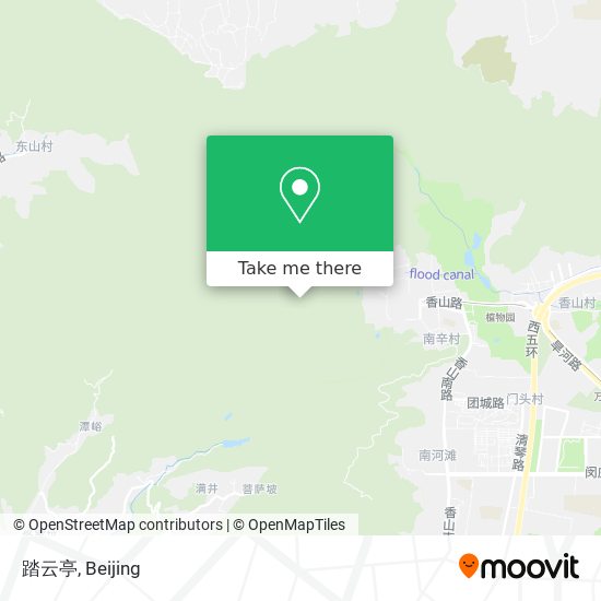 踏云亭 map