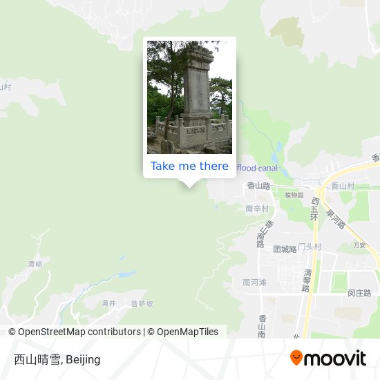 西山晴雪 map