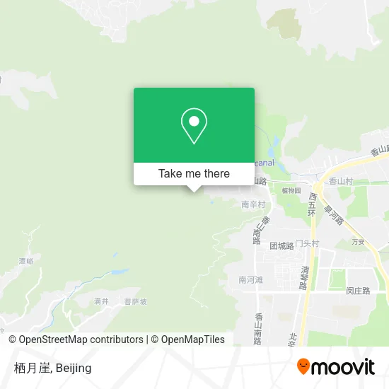 栖月崖 map