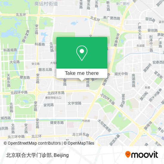 北京联合大学门诊部 map