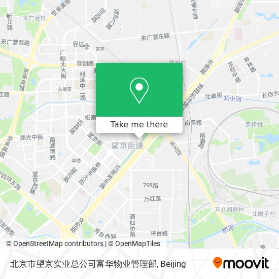 北京市望京实业总公司富华物业管理部 map