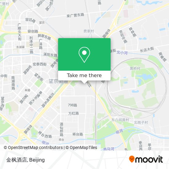 金枫酒店 map