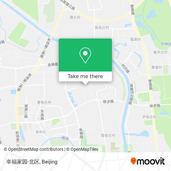 幸福家园-北区 map