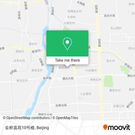 金桥嘉苑10号楼 map