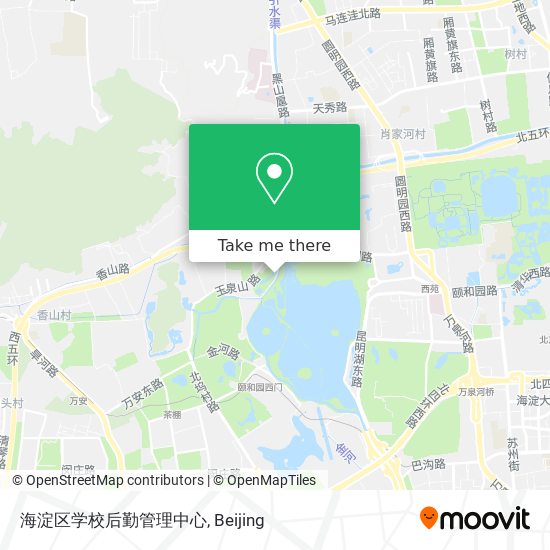 海淀区学校后勤管理中心 map