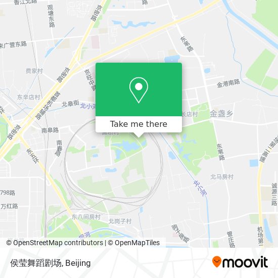 侯莹舞蹈剧场 map