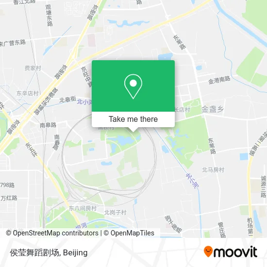 侯莹舞蹈剧场 map