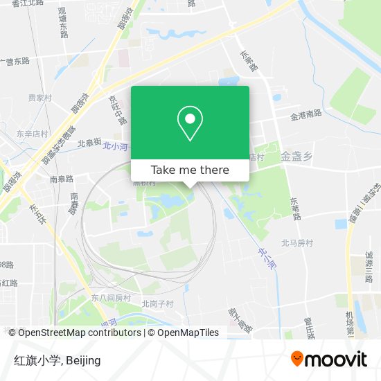 红旗小学 map