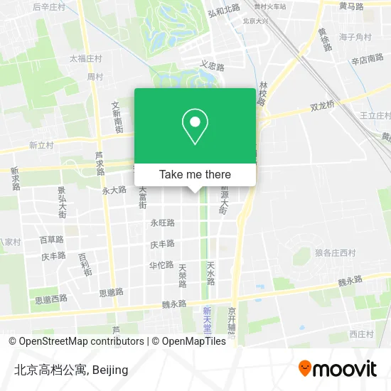 北京高档公寓 map