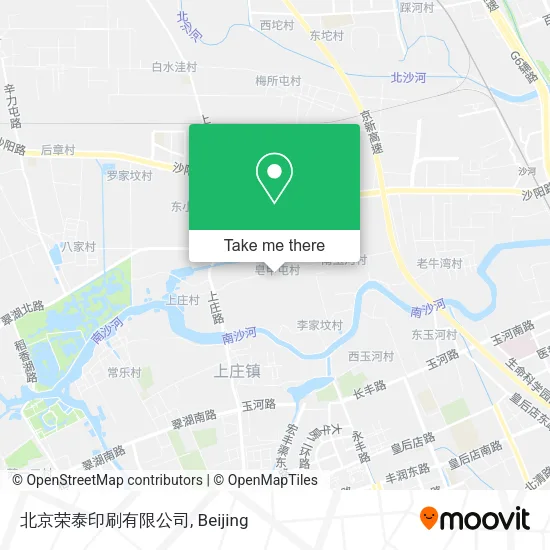 北京荣泰印刷有限公司 map