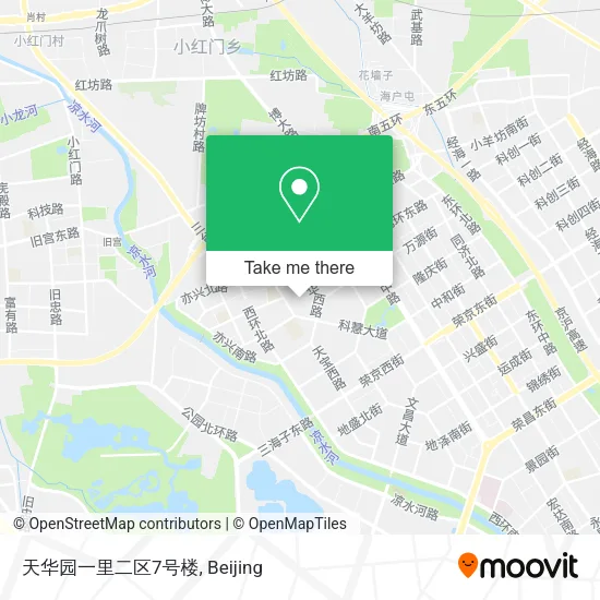 天华园一里二区7号楼 map