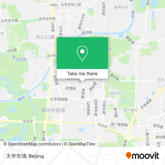 天华市场 map