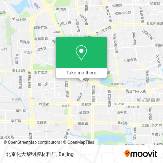 北京化大黎明膜材料厂 map