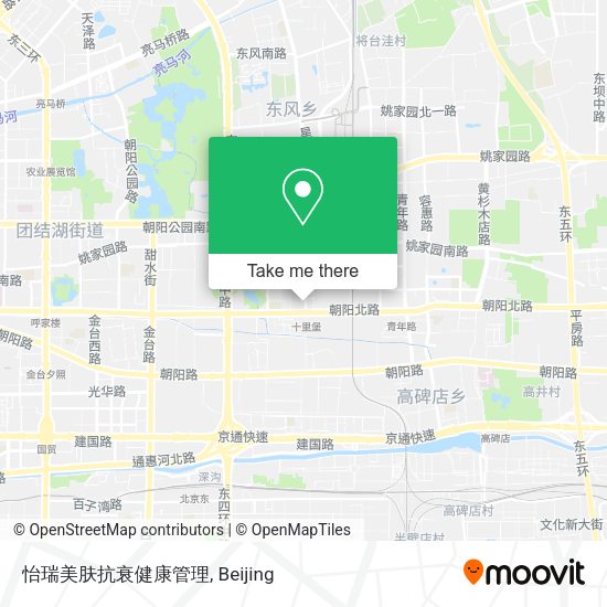怡瑞美肤抗衰健康管理 map