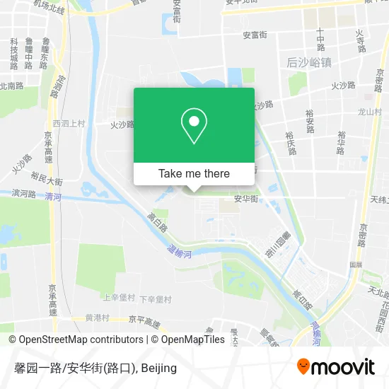 馨园一路/安华街(路口) map