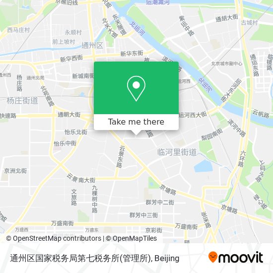 通州区国家税务局第七税务所(管理所) map