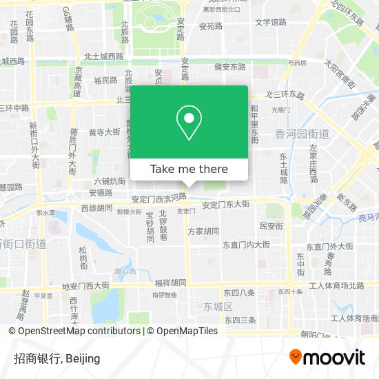 招商银行 map