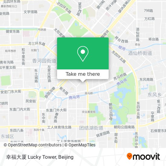 幸福大厦 Lucky Tower map