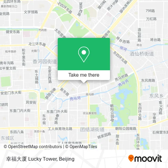 幸福大厦 Lucky Tower map