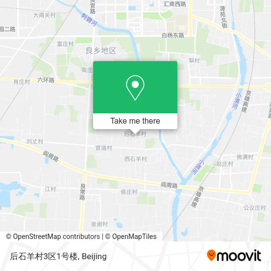 后石羊村3区1号楼 map