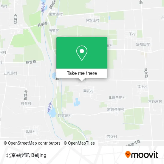 北京e纱窗 map