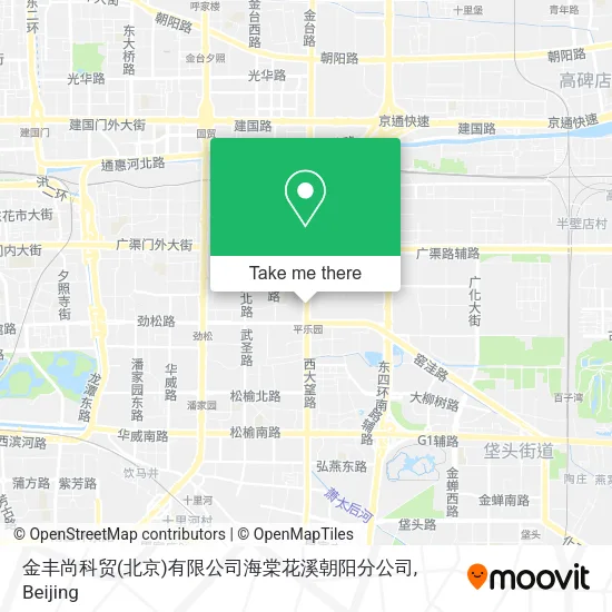 金丰尚科贸(北京)有限公司海棠花溪朝阳分公司 map