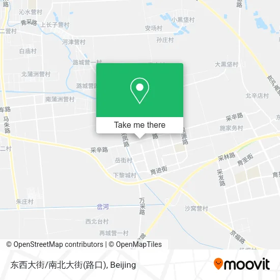 东西大街/南北大街(路口) map
