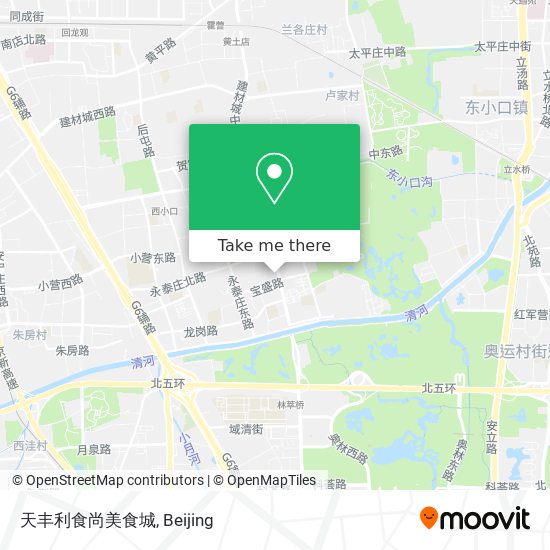 天丰利食尚美食城 map