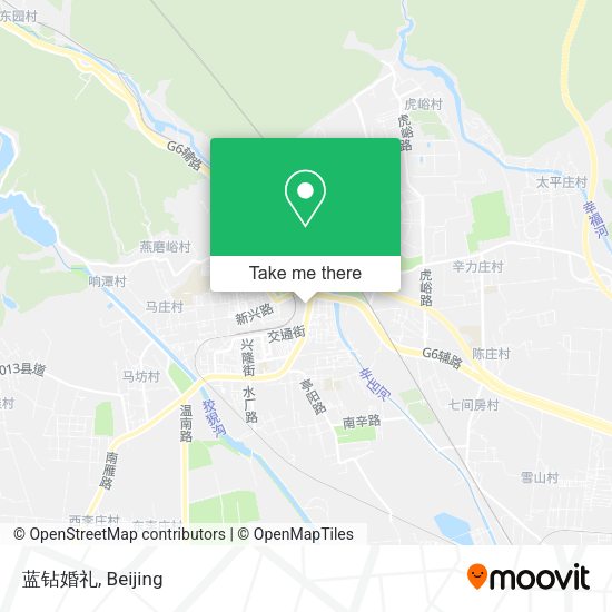 蓝钻婚礼 map