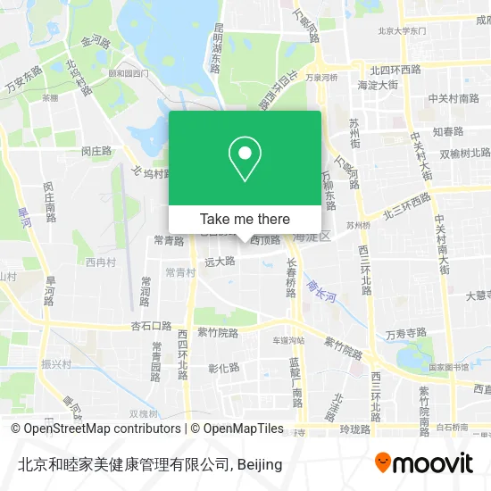 北京和睦家美健康管理有限公司 map