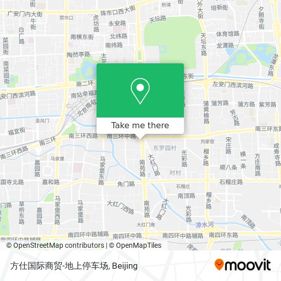 方仕国际商贸-地上停车场 map