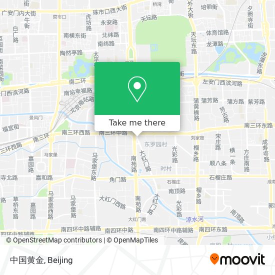中国黄金 map