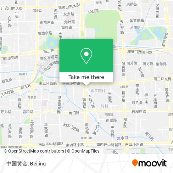 中国黄金 map