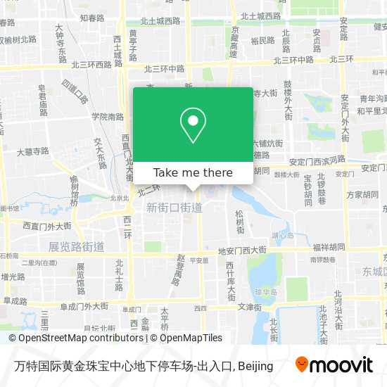 万特国际黄金珠宝中心地下停车场-出入口 map