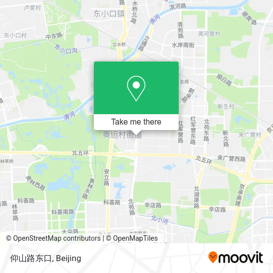 仰山路东口 map