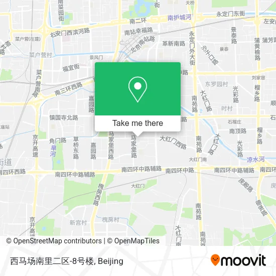 西马场南里二区-8号楼 map