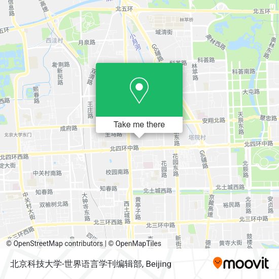北京科技大学-世界语言学刊编辑部 map