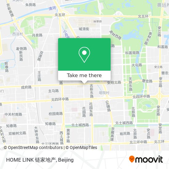 HOME LINK 链家地产 map