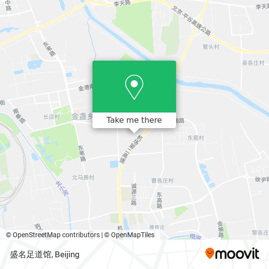 盛名足道馆 map