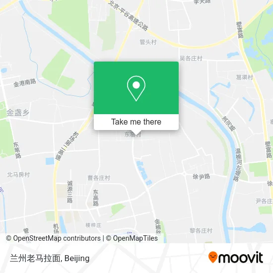 兰州老马拉面 map