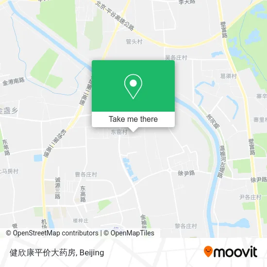 健欣康平价大药房 map