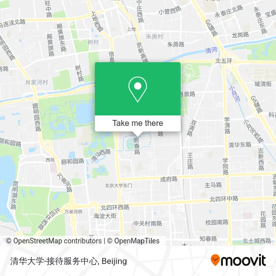 清华大学-接待服务中心 map