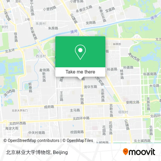 北京林业大学博物馆 map