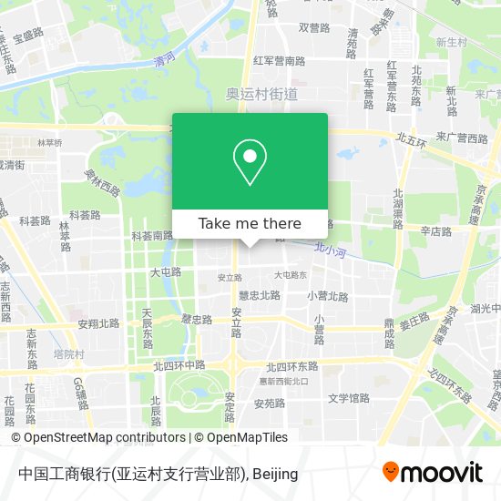 中国工商银行(亚运村支行营业部) map