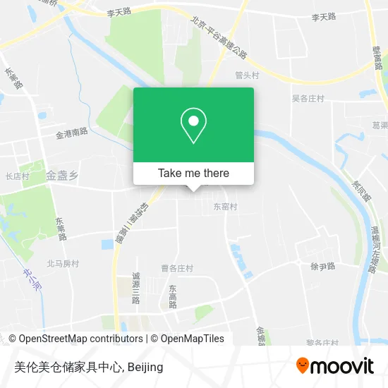 美伦美仓储家具中心 map