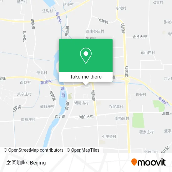 之间咖啡 map