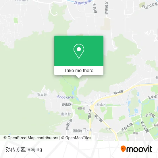 孙传芳墓 map