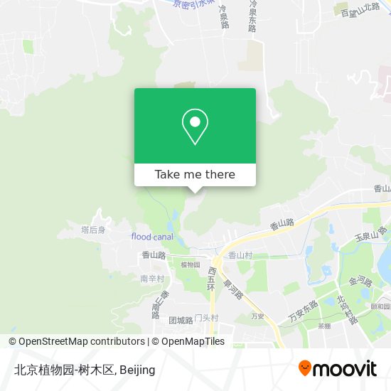 北京植物园-树木区 map