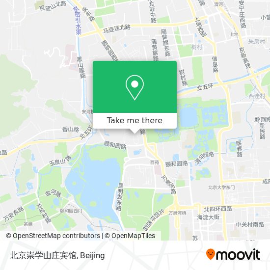 北京崇学山庄宾馆 map