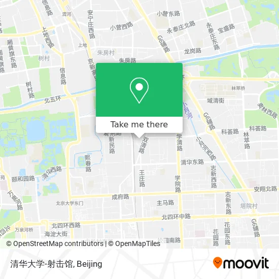 清华大学-射击馆 map